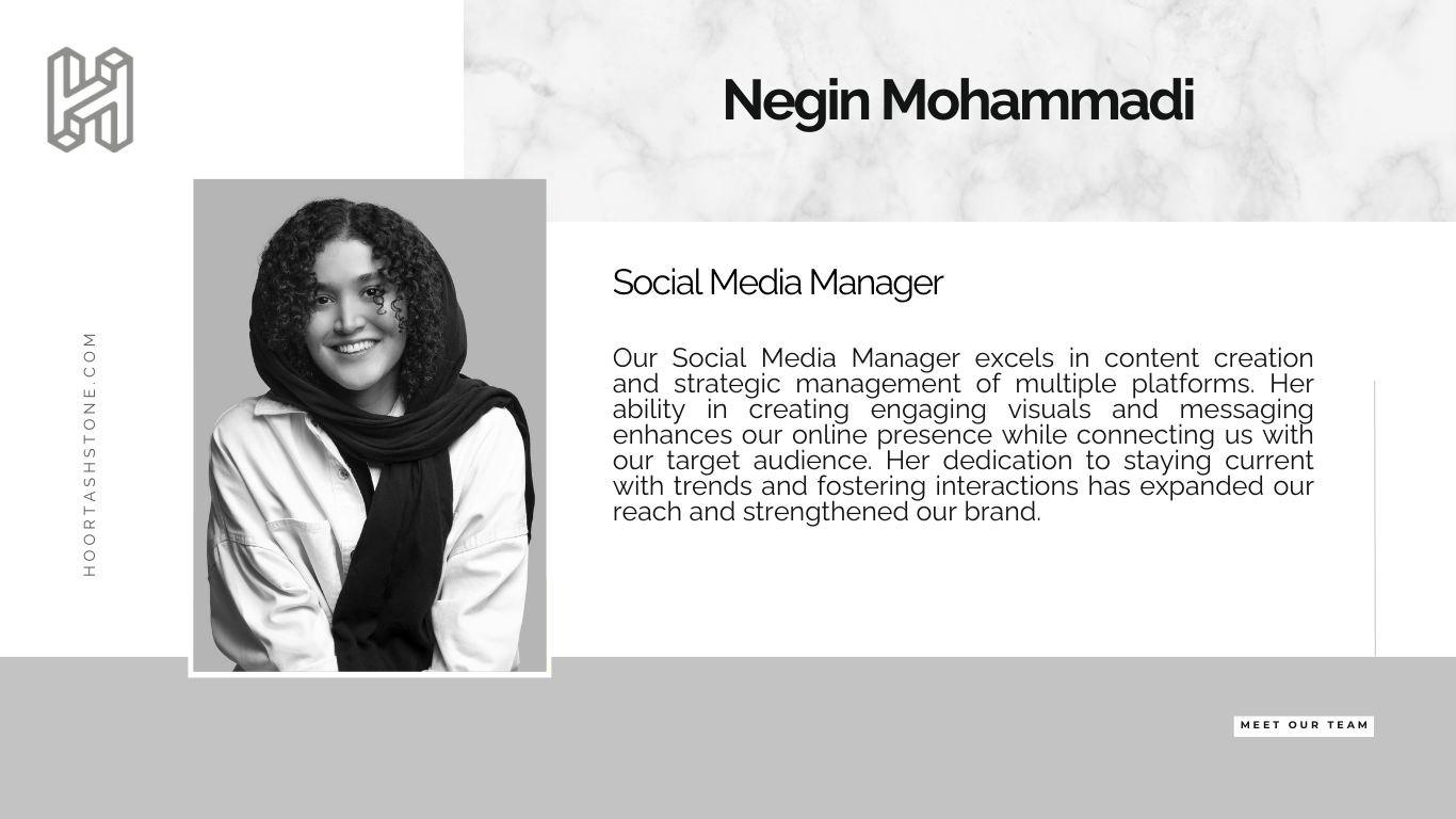 Introducing the Social Media Manager of Hoortash Stone