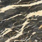 A picture of pietra grey marble Grade C Close-up